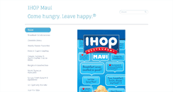 Desktop Screenshot of ihopmaui.com